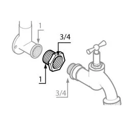 SANITOP-WINGENROTH Reduzierstück, Siliziumbronze -Sanitärinstallation Verkäufe unnamed file 3150