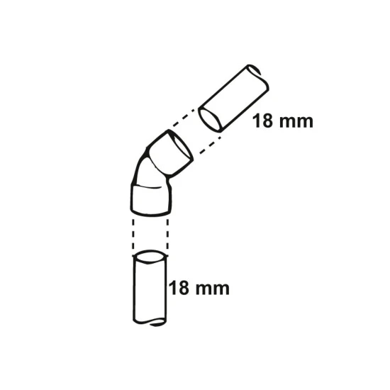 CORNAT Kupferbogen, Rotguss 2 CORNAT Kupferbogen, Rotguss – Bild 2