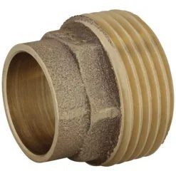 SANITOP-WINGENROTH Übergangsnippel, Rotguss