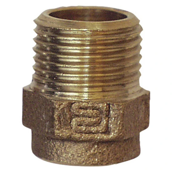 CORNAT Übergangsnippel, Rotguss 1 CORNAT Übergangsnippel, Rotguss