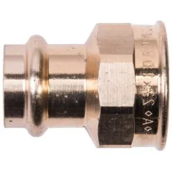 CORNAT Press-Übergangsmuffe, Rotguss, Innengewinde: 1"