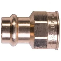 CORNAT Press-Übergangsmuffe, Rotguss, Innengewinde: 3/4"