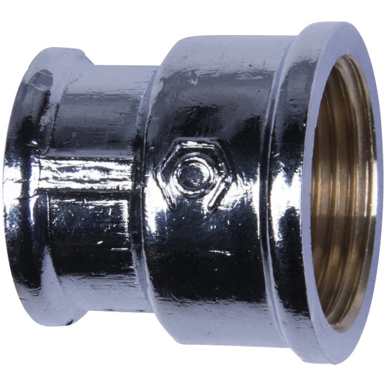 CORNAT Reduziermuffe, Messing, Innengewinde: 1/2"/3/4" 2 CORNAT Reduziermuffe, Messing, Innengewinde: 1/2"/3/4" – Bild 2