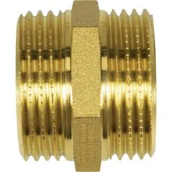 CORNAT Doppelnippel, Messing