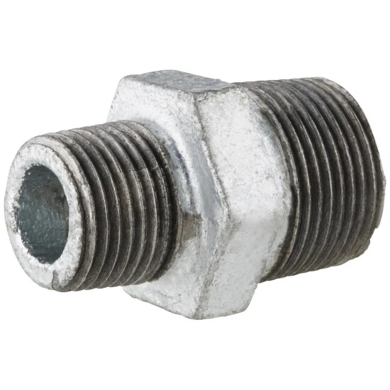 SANITOP-WINGENROTH Reduzier-Doppelnippel »Nr. 245«, Temperguss 1 SANITOP-WINGENROTH Reduzier-Doppelnippel »Nr. 245«, Temperguss