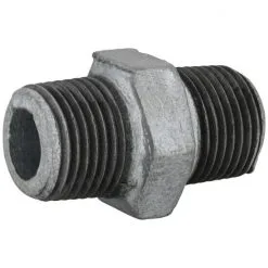 SANITOP-WINGENROTH Doppelnippel, Temperguss