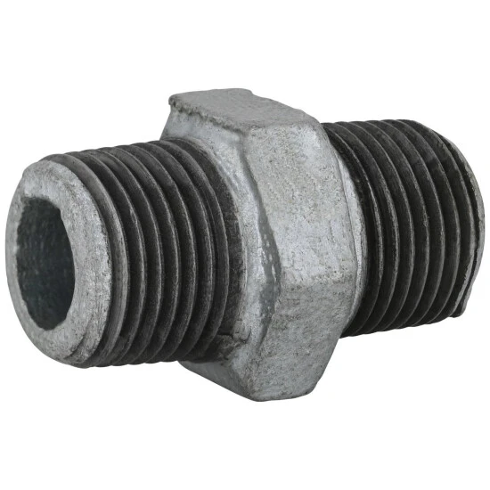 SANITOP-WINGENROTH Doppelnippel, Temperguss 1 SANITOP-WINGENROTH Doppelnippel, Temperguss