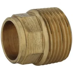 SANITOP-WINGENROTH Übergangsnippel, Rotguss