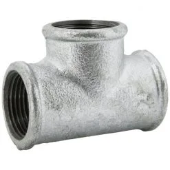 SANITOP-WINGENROTH T-Stück, Temperguss, Innengewinde: 1"