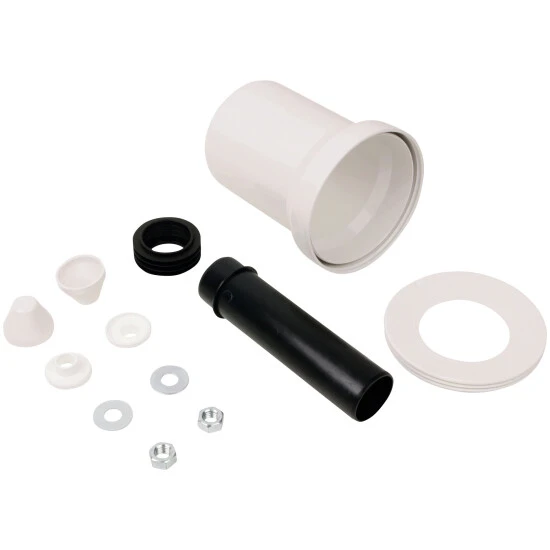 SANITOP-WINGENROTH Anschlussrohr, Weiß 1 SANITOP-WINGENROTH Anschlussrohr, Weiß