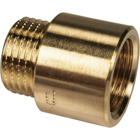 CORNAT Verlängerung, Messing, Innengewinde: 1/2" 1 CORNAT Verlängerung, Messing, Innengewinde: 1/2"