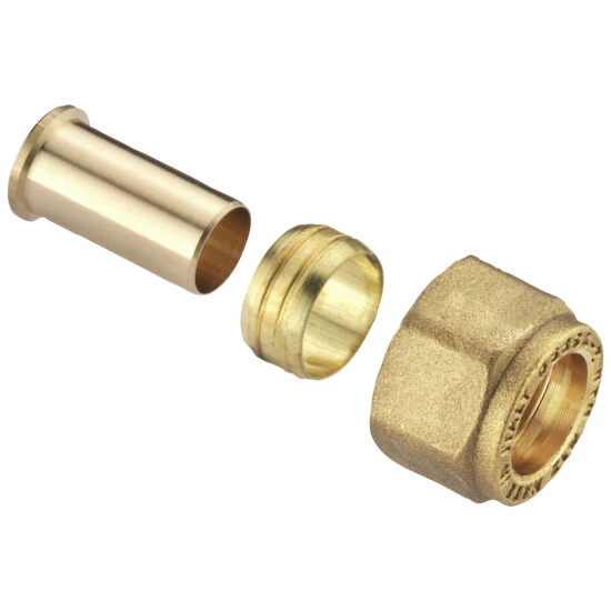 CORNAT Klemmverschraubung, Messing, Innengewinde: 3/4" 1 CORNAT Klemmverschraubung, Messing, Innengewinde: 3/4"