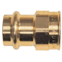 CORNAT Press-Übergangsmuffe, Rotguss, Innengewinde: 3/4"