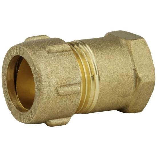 WELLWATER Klemmring, Messing, Innengewinde: 1/2" 1 WELLWATER Klemmring, Messing, Innengewinde: 1/2"