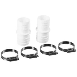 Mr. GARDENER Schlauchverbinder, Für Schwimmbadschlauchverindung, Ø 3,8 Cm, Länge: 18 Cm