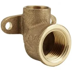 SANITOP-WINGENROTH Wandscheibe, Rotguss, Innengewinde: 1/2"