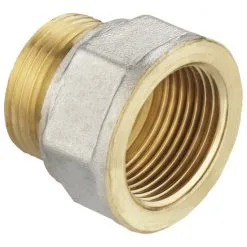 CORNAT Übergangsmuffe, Messing, Innengewinde: 3/4"