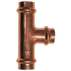 CORNAT Press-T-Stück, Kupfer