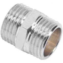 CORNAT Doppelnippel, Messing