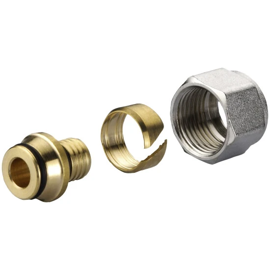 CORNAT Klemmverschraubung, Messing, Innengewinde: 3/4" 1 CORNAT Klemmverschraubung, Messing, Innengewinde: 3/4"