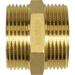 CORNAT Doppelnippel, Messing