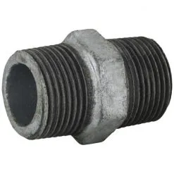 SANITOP-WINGENROTH Doppelnippel, Temperguss