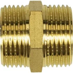 CORNAT Doppelnippel, Messing