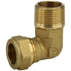 WELLWATER Winkelverschraubung, Messing