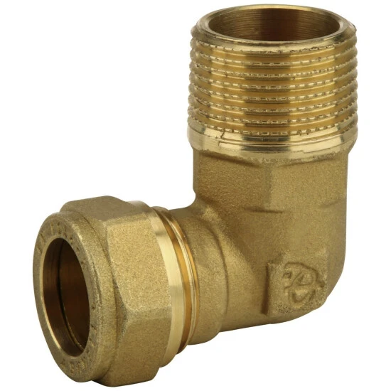 WELLWATER Winkelverschraubung, Messing 1 WELLWATER Winkelverschraubung, Messing