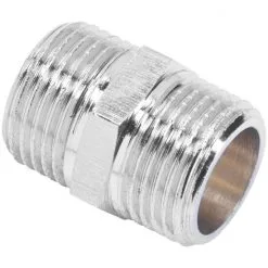 CORNAT Doppelnippel, Messing