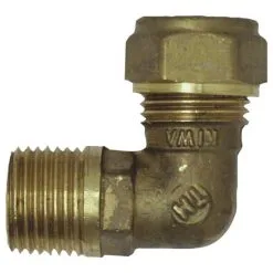 WELLWATER Winkelverschraubung, Messing, Innengewinde: 1/2"