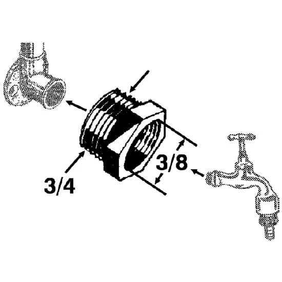 SANITOP-WINGENROTH Reduzierstück, Siliziumbronze 2 SANITOP-WINGENROTH Reduzierstück, Siliziumbronze – Bild 2