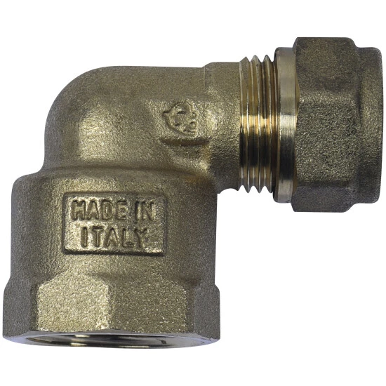 WELLWATER Winkelverschraubung, Messing, Innengewinde: 1/2" 4 WELLWATER Winkelverschraubung, Messing, Innengewinde: 1/2" – Bild 4