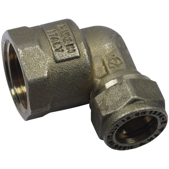 WELLWATER Winkelverschraubung, Messing, Innengewinde: 1/2" 5 WELLWATER Winkelverschraubung, Messing, Innengewinde: 1/2" – Bild 5