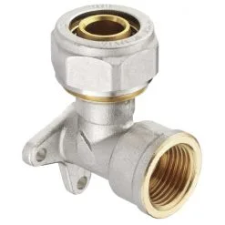 CORNAT Wandscheibe, Messing, Innengewinde: 1/2"