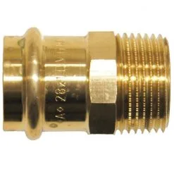 CORNAT Press-Übergangsnippel, Rotguss -Sanitärinstallation Verkäufe unnamed file 3699