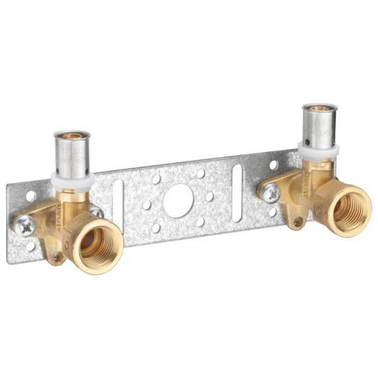 CORNAT Montageeinheit, Edelstahl/Messing, Silberfarben/goldfarben, 1/2" 1 CORNAT Montageeinheit, Edelstahl/Messing, Silberfarben/goldfarben, 1/2"