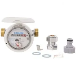 ZENNER Wasserzähler, 1/2", Geeignet Für: Zapfventile -Sanitärinstallation Verkäufe unnamed file 3730