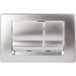 SANITOP-WINGENROTH Betätigungsplatte, Chrom Matt