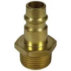 EINHELL Druckluft-Stecknippel, Metall, Goldfarben