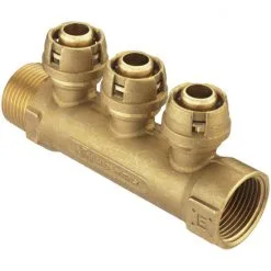 CORNAT Verteiler, 1", Messing