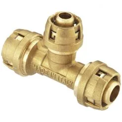 CORNAT T-Stück, Messing