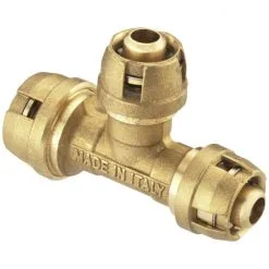 CORNAT T-Stück, Messing