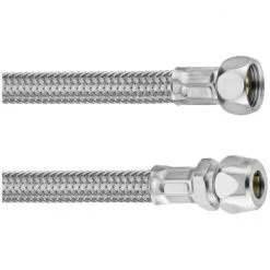 CORNAT Verbindungsschlauch, Länge: M, 10 Bar (max.), Edelstahl