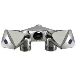 WELLWATER Ventil, Messing, 1 1/4" X 1" / 1/2" / 3/4"