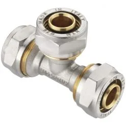 CORNAT T-Stück, Messing