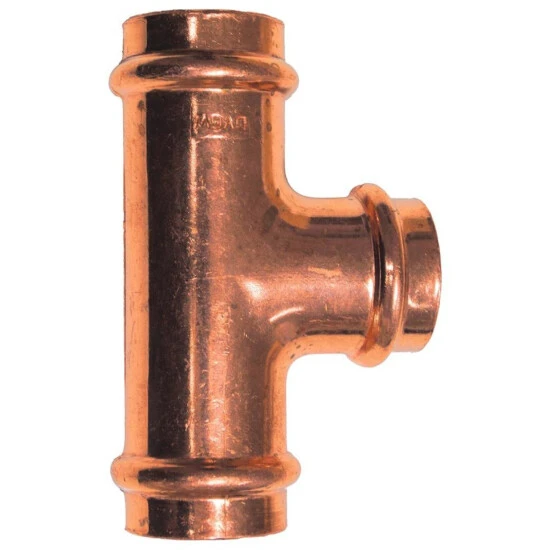 CORNAT Press-T-Stück, Kupfer 1 CORNAT Press-T-Stück, Kupfer