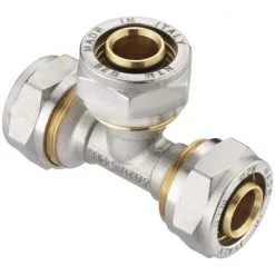 CORNAT T-Stück, Messing