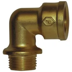 CORNAT Winkel, Messing, Innengewinde: 1"