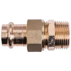 CORNAT Pressverschraubung, Rotguss